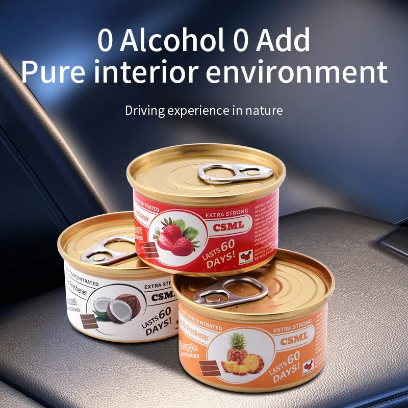 Car Air Fresheners Perfume Auto Supplies Canned Wood Blocks Coffee Flavor Explosion Car Foreign Aromatherapy Deodorant Suppli