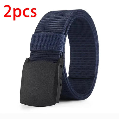 Men's Belt Outdoor Casual Canvas Belt Metal Free Training Nylon Tactical Belt With Pants Jeans Belt Sports Belts For Men Wome