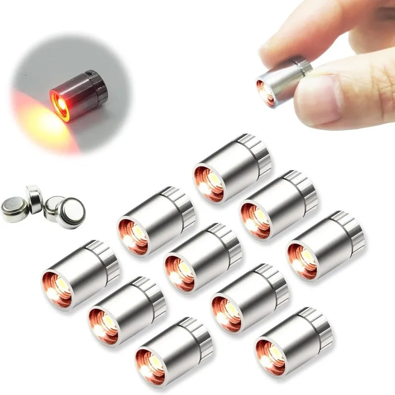 10 pcs Miniature Led Lights Muti-Color Changing Tiny Light for Hand Craft or DIY Dollhouse Balloons Party Decoration