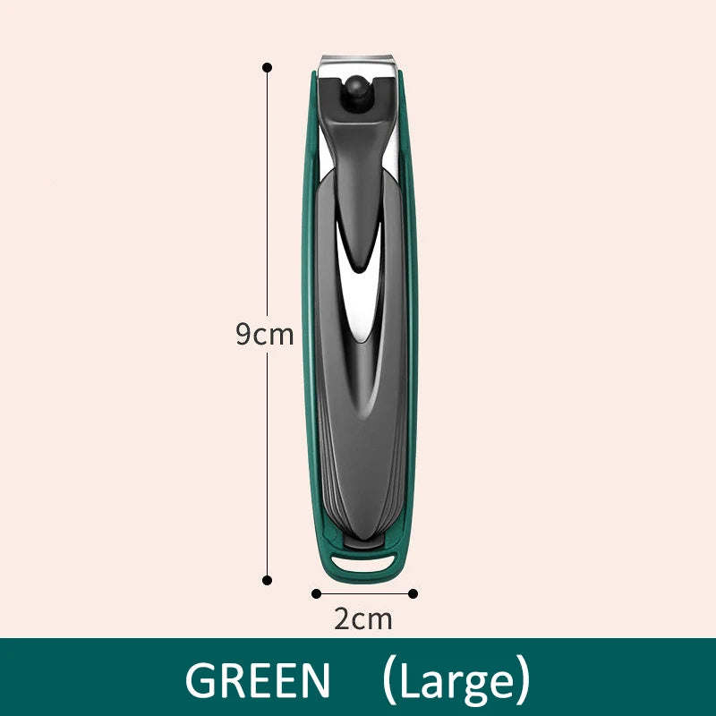 Colorful Nail Clippers Anti-Splash Nail Cutter Detachable Design Fingernail Clippers Stainless Steel Manicure Nail Tool