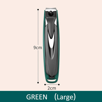 Colorful Nail Clippers Anti-Splash Nail Cutter Detachable Design Fingernail Clippers Stainless Steel Manicure Nail Tool