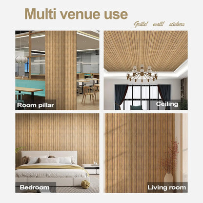 Faux Grid Self-Adhesive Wall Stickers Thick Texture for Bedroom Walls Ceilings Ideal for Thanksgiving and Christmas Holiday G