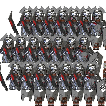 Medieval Movie Knights Building Blocks toys Lord Ring Figure Bricks Toy Christmas birthday gifts - RZTV5051x21