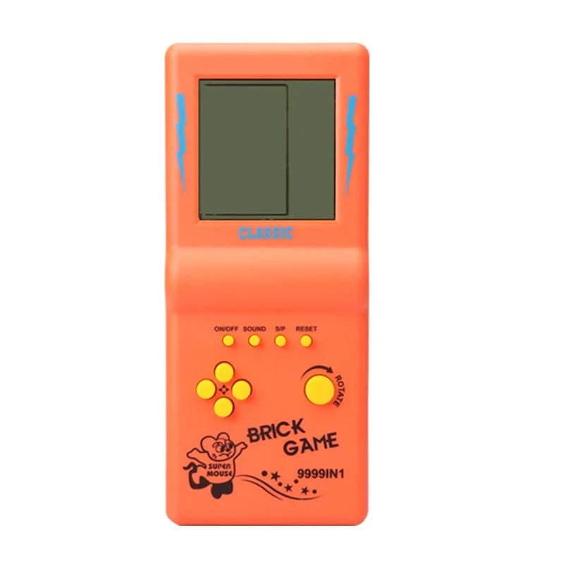 Nostalgic Pocket Game Classic Retro Handheld Game Players for Tetris Console Large Screen Children's Machine Kids Puzzle Toys