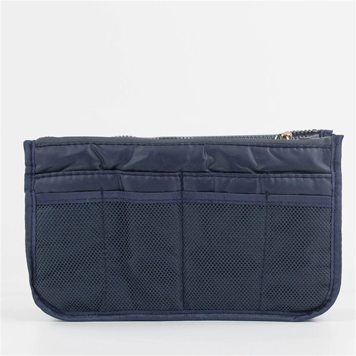 Multifunctional Bi-fold Storage Bag Double Zipper Large Capacity Storage Arrangement Makeup Toiletries Large Classification B