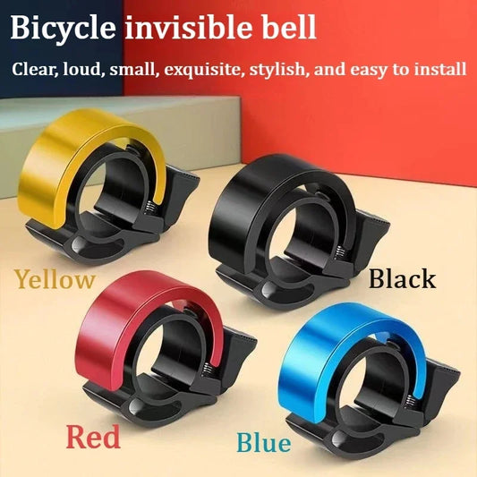 Universal Bicycle Bell Handlebar Horn Bell Invisible Small MTB Bicycle Clear Crisp and Loud Sound Beep Alarm Bicycle Accessor
