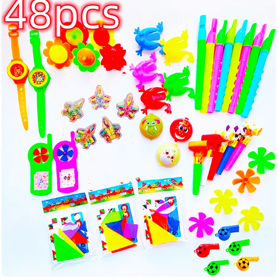 24-150 Pcs Fun Party Favor Set Toys for Kids Birthday Party Wedding Guest Gifts Kindergarten Prizes Christmas Carnival Gift P