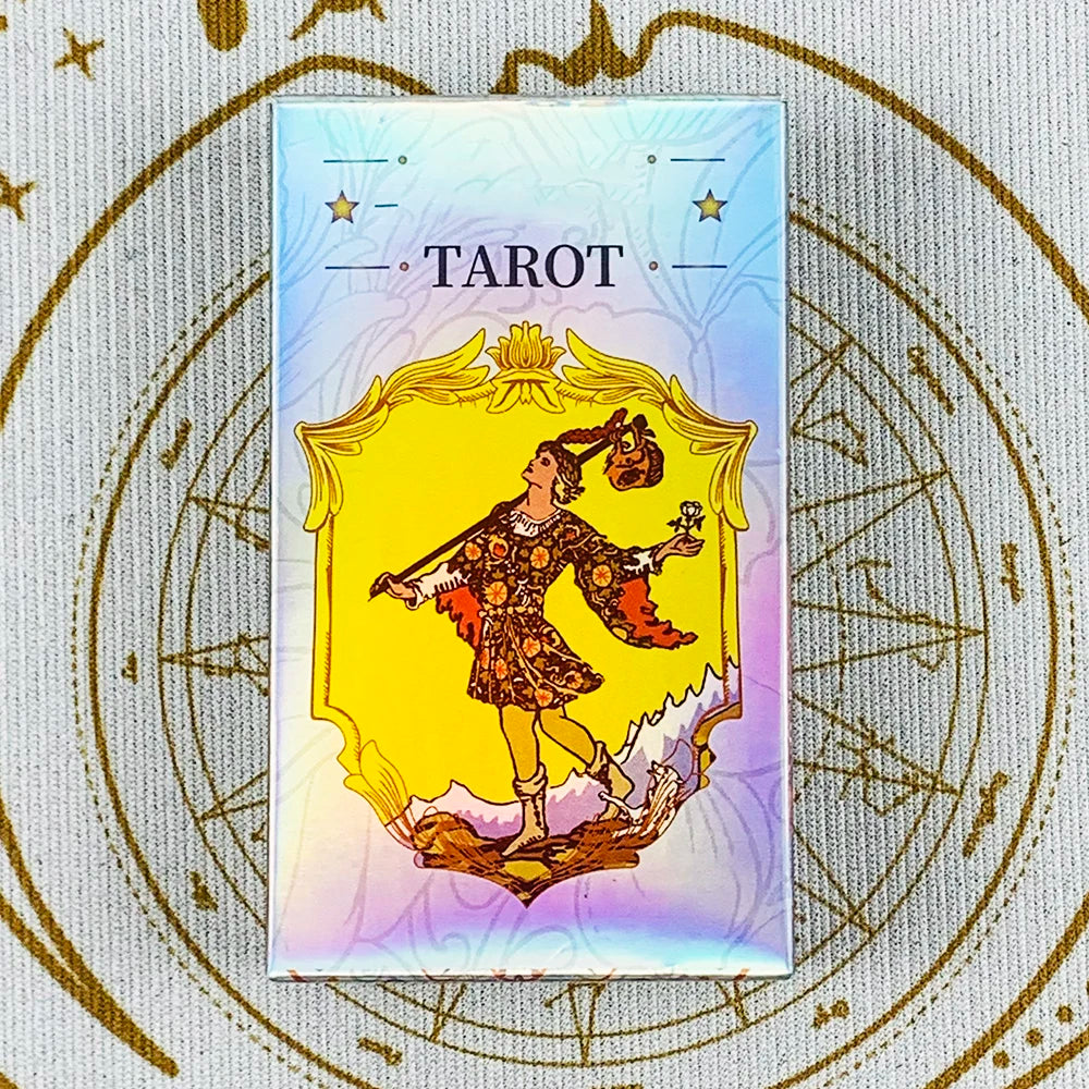 Tarot Oracle 78pcs Specially Designed Cards Family Entertainment Fate Divination Card Game ,Holiday Games, Christmas Gifts - 