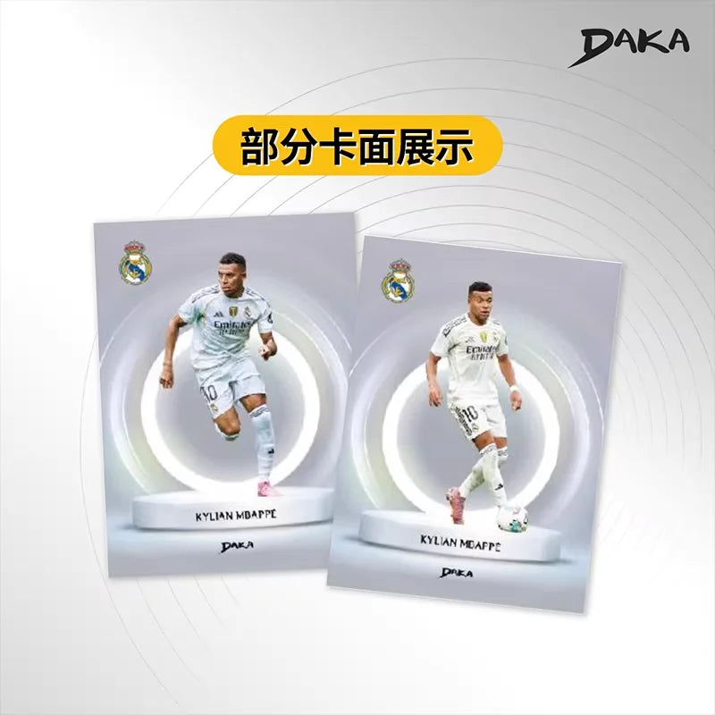 2025-26 Daka Collection Card Messi Yamal Mbappe Football Real Madrid Barcelona Manchester Juventus Ale Milano Star Player Car