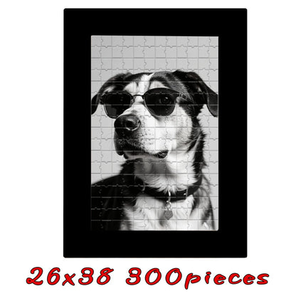Customized Wooden Puzzles,Wooden Frames in Multiple Color Sizes,Custom Graduation Photo Puzzles as Creative Gifts