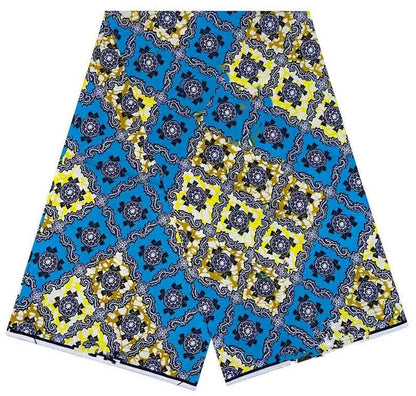 2024 6 Yards 100% Cotton Veritable Wax Pagne African Super Real Holland Wax VL Original Batik Lace Dress Dutch Loincloth