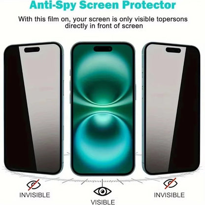 1-5PCS Fingerprint Unlock Privacy Screen Protector For Samsung S26 S26Ultra S25 S25 S24 Ultra S25 S22 S23 S26 + Tempered Glas