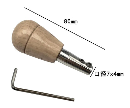 Wood Pear Shape Graver Wooden Handle Jewelers Engraving Benchs Tool Engraving knife Holder jewelry Drill Milgrain Tools