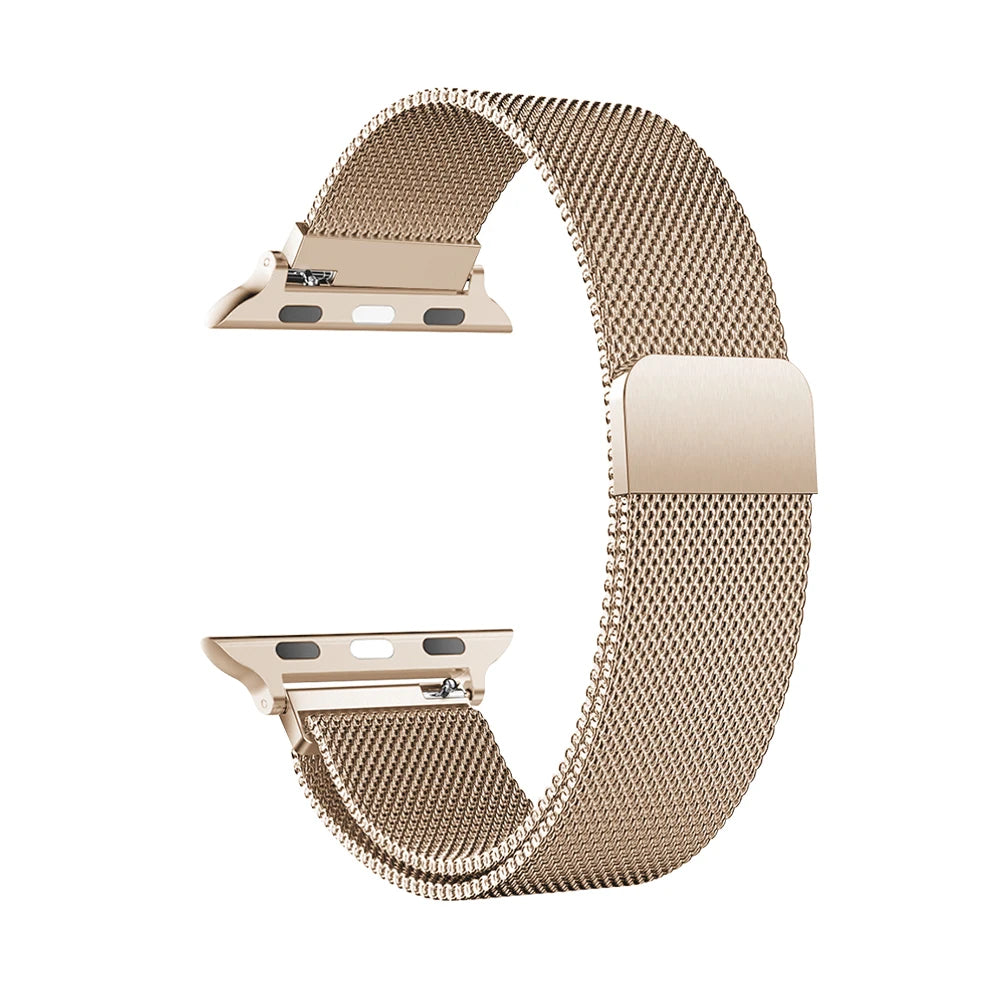 Milanese Strap For Apple Watch Ultra 2 3 49 46mm 42mm 44 40 45mm 41mm 38mm Bracelet For iWatch Series 11 10 9 3 6 5 SE 7 8 St