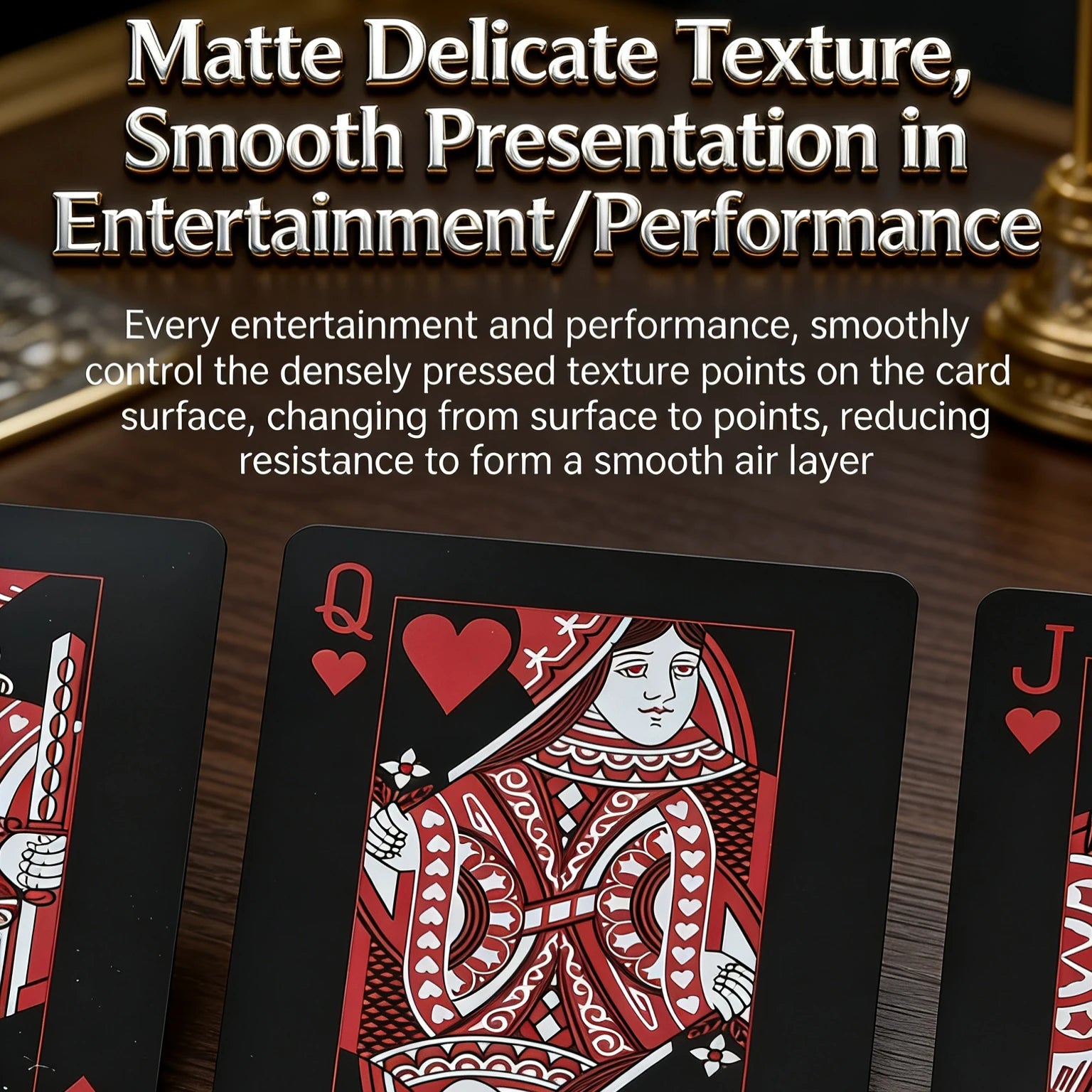 Playing Cards Game Poker Cards board child kid toy Waterproof Plastic PVC black blue red yellow green deck card high-end clas