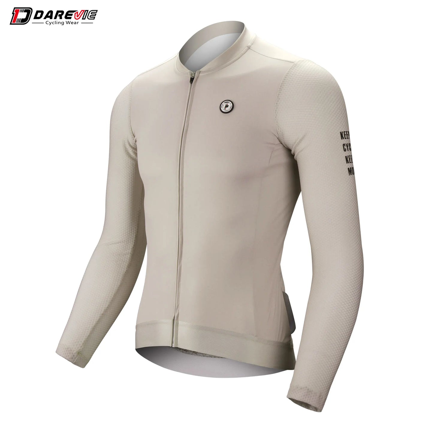 DAREVIE Cycling Jersey Small Size SPF 50+ Training Level Men Women Long Sleeves Cycling Jersey Breathable Man Cycling Maillot