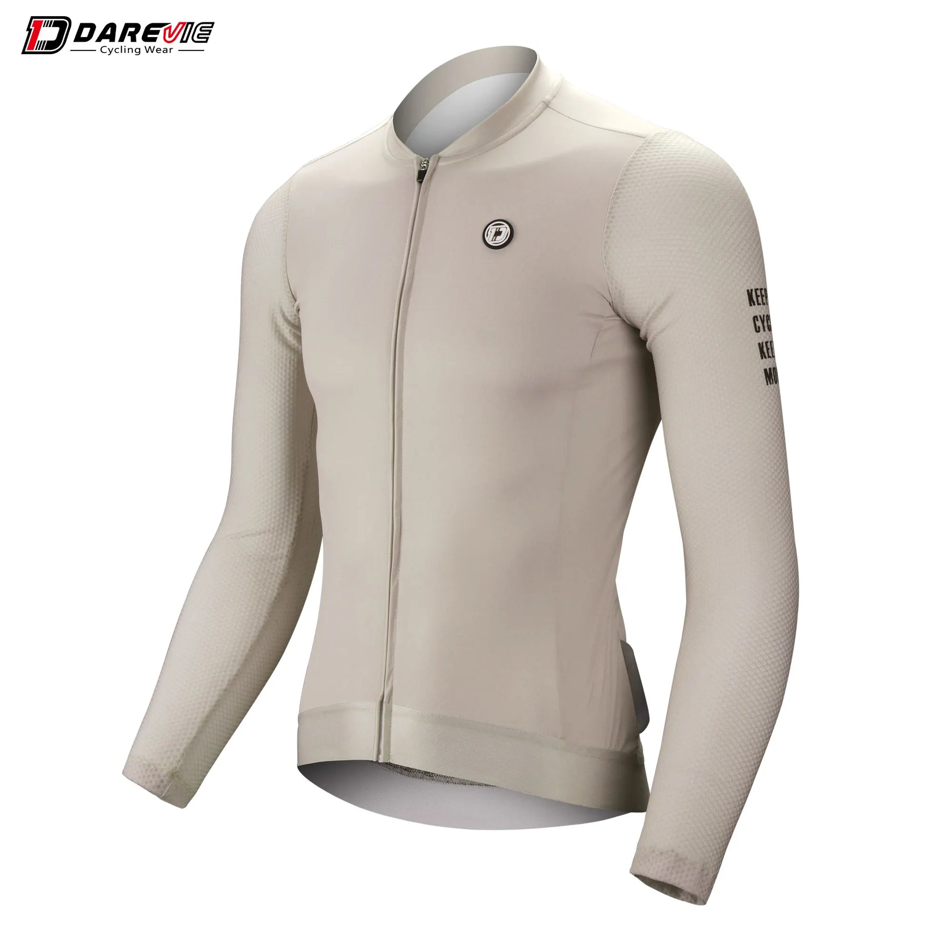DAREVIE Cycling Jersey Small Size SPF 50+ Training Level Men Women Long Sleeves Cycling Jersey Breathable Man Cycling Maillot