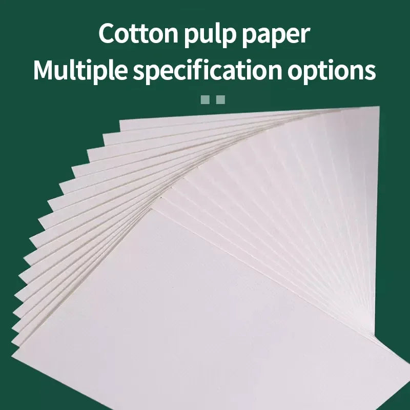 100% Cotton Watercolor Paper Sealing Pad 32K 16K 8K 20Sheets 300gsm/200gsm Water Color Drawing Painting Book Sketchbook Art S
