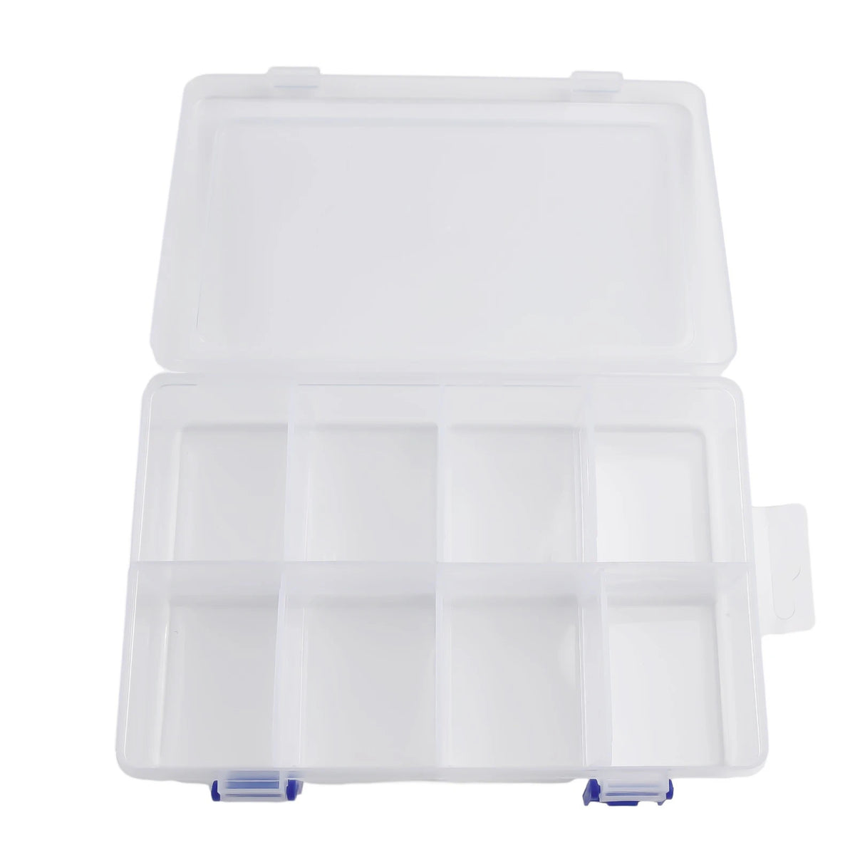 Tools Storage Box Adjustable 8Grids Compartment Plastic Storage Box Screw Holder Case Organizer 20*13.5*4.5cm Pill Hardware T