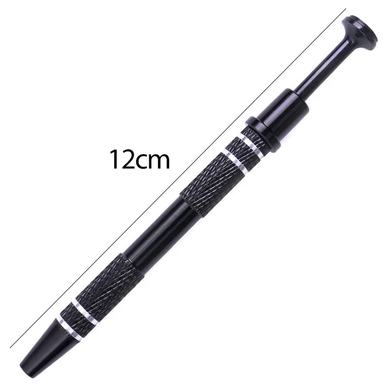 Piercing Ball Grabber Tool Pick Up with 4 Prongs Holder Diamond Claw Tweezers for Small Parts Gems Prong Jewelry Making Tool 