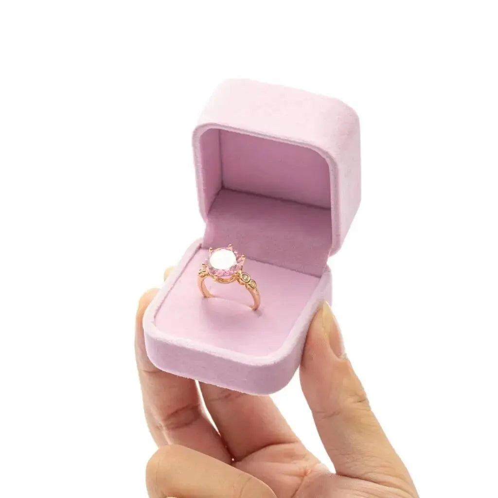 Jewelry Packaging Necklace Packaging Organizer Ring Box Bulk Gift Box Earring Holder Gift Box Necklace Organizer - Pink