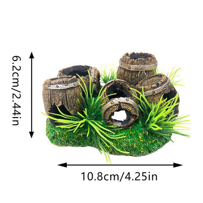 Aquarium Driftwoods Decor Tree Root Hideout for Fish and Shrimp Resting Spawning and Shelter Natural Durable and Corrosion - 
