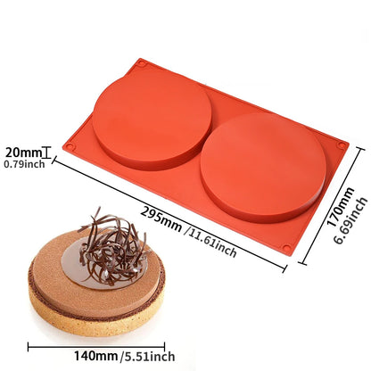 Cylinder Silicone Mold for Soap Jelly Pudding Resin Chocolate Cookie Mold hocolate Covered Sandwich Tool Candy Cake Baking Pa