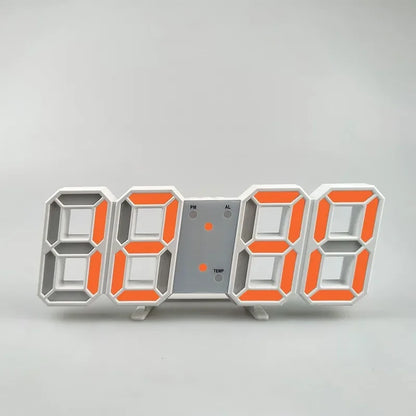 Digital Decoration for Bedroom Desk Watches Led Wall Clock Living Room Alarm Modern Home and Decoration Electronic Table Deco