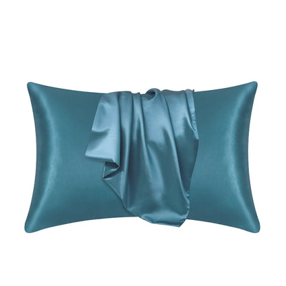 100% Silk Pillowcase Pillow Cover Silky Satin Hair Beauty Pillowcase Comfortable Pillow Case Home Decor Pillow Covers. - Moon