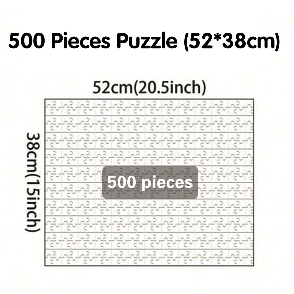 35/300/500/1025pcs Personalized Custom Photo Puzzle Friend Upload Photo For Customized Puzzle Unique Gift For Family Friends 