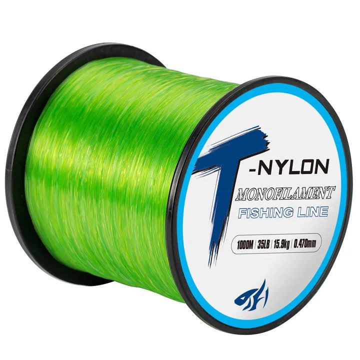 1000M Nylon Fishing Line Super Strong Monofilament Fishing Line Speckle Fluorocarbon Coated Fishing Line For Carp Pesca Olta