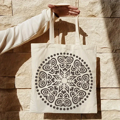 4PCS Mandala Stencils 7.9×7.9inch Round DIY Painting Templates for Wall Wood Fabric Decoration