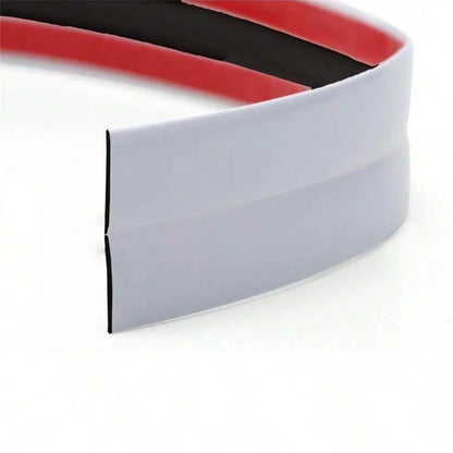 1pc 2cmx3m Self-Adhesive Decorative Trim Tape, PVC Wall Strip for Tile Edging & Corner Finishing - WHITE