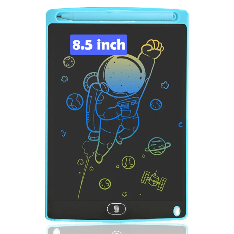 LCD Writing Tablet, Electronic Doodle Pad, 8.5 Inch Colorful Drawing Board for Kids, Eye Protection, Toys for children - Ligh