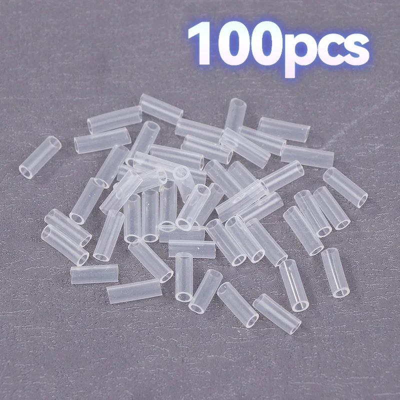 10/20/50/100PCS Pendant Bead Chain Anti-lost Cover Creative Pearl Chain Anti-drop Protective Cover DIY Accessories