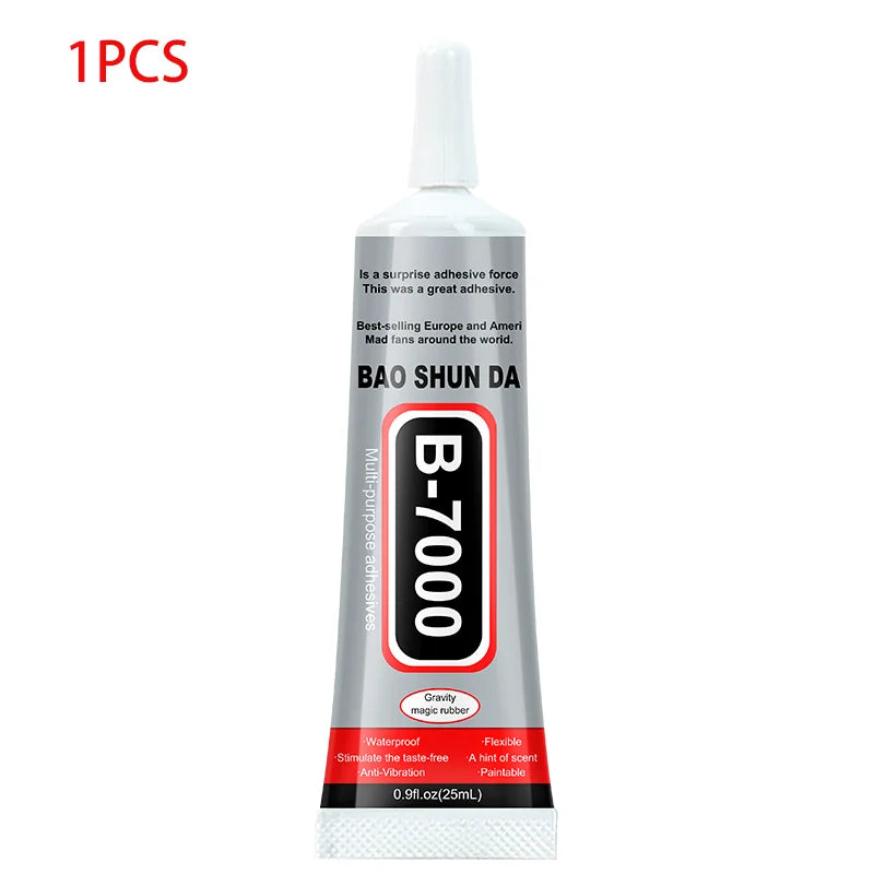 B7000 Mobile Phone Screen High-Strength Waterproof Adhesive, Universal Phone Glass Bonding Agent, 15/25/50/110ml Fast B7000 G
