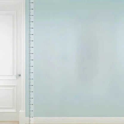 2m Wall Height Measurement Card - Easy-to-Read Durable PC Material Writeable & Removable Ideal for Room Decor Wall Decoration