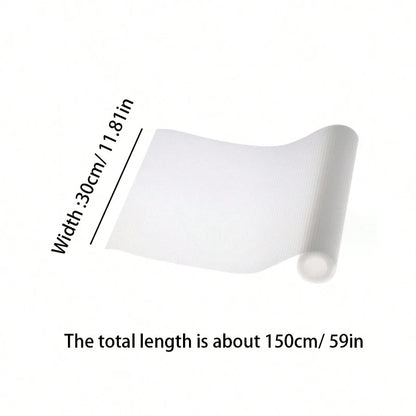 1 Roll Shelf Liner Drawer Liner for Kitchen Cabinets Non-Slip Easy Clean Kitchen Cabinet Liner, Cupboard Liner, Waterproof Ma