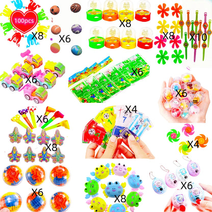 24-150 Pcs Fun Party Favor Set Toys for Kids Birthday Party Wedding Guest Gifts Kindergarten Prizes Christmas Carnival Gift P