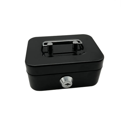 New creative portable piggy bank storage box small size with key storage box coin box with lock piggy bank - B