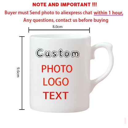 Personalized Photo Mug, Customize Family, Kids,Lovers,Logo, Text, Dog, Cat ,photos Mugs, Tea Milk Cup, Mother's Day Gift - Bo