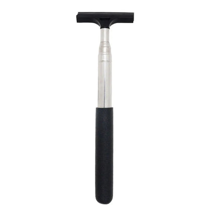 Car Rearview Mirror Wiper Cleaning Tool Auto Glass Mist Cleaner Scraper Car Accessories Handle Telescopic Window Cleaning Bru