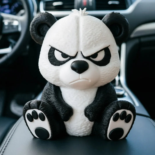 Panda Sculpture Ornament, Suitable for Home Decor, Car Decor, Easter Decoration Ornament, Car Ornament, Desktop Ornament