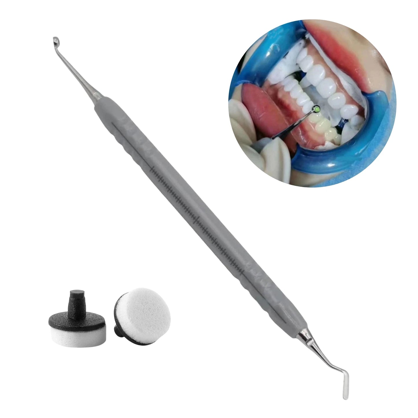 Dental Composite Resin Kit Filling Molding Tools Materials Quick Foam Pad Light Cure Holder Handle Spatula Dentistry Instrume