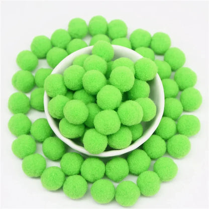 Pompon Balls 8mm 10mm 15mm 20mm 25mm 30mm Fluffy Pompoms Crafts Pompom Diy Handmade Kids Toy Wedding Decoration Craft Supplie