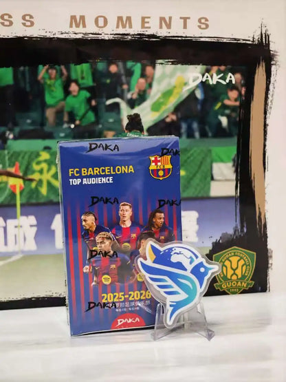 Daka 2025-2026 Trading Cards Top Audience Machester Cuty Juventus Ac Milan Internazionale Milano Football Star Official Box G
