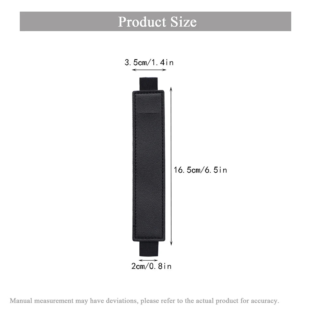 1pc PU Leather Elastic Notebook Band Holders Adjustable Pen Sleeve Pencil Pouch Holder Strap for Notebook Binder