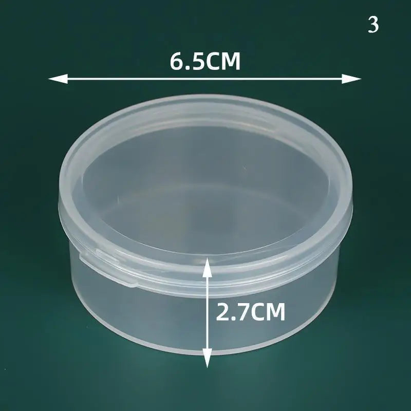 Mini Plastic Box Rectangular Box Translucent Box Packing Box Storage Box Dustproof Solid Strong Jewelry Storage Case Containe