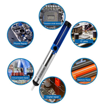 Aluminum Metal Desoldering Pump Suction Tin Gun Soldering Sucker Pen Removal Vacuum Desoldering Pump Tool