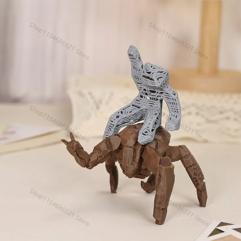 3D Printed Rocky the Alien And Grace Figurines, Project Hail Mary Collectibles, Sci-Fi Book Space Movie Charm Decor